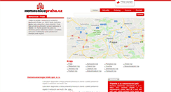 Desktop Screenshot of nemocnicepraha.cz